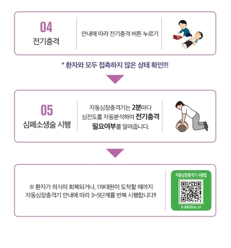 자동심장충격기 사용방법2